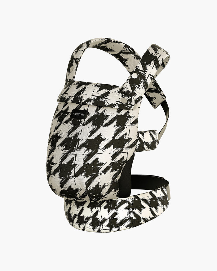 Porte-bébé Momcozy PureHug - Coton à motif pied-de-poule