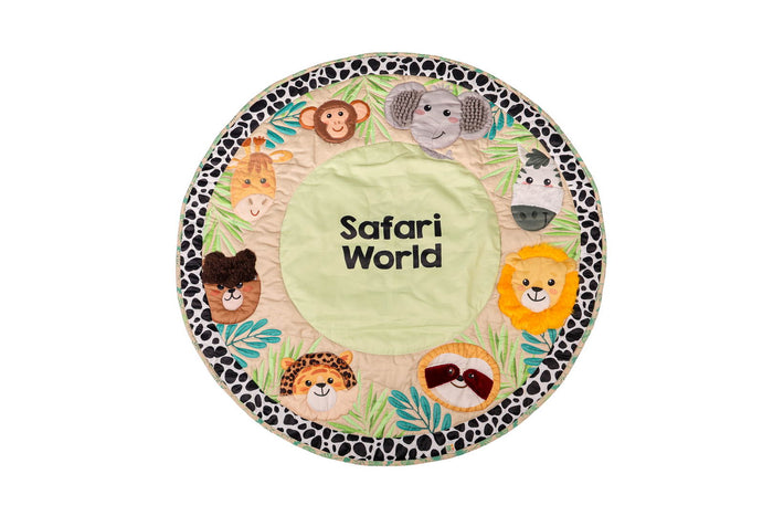 PRE ORDER | Sensory Newborn Play Mat in Jungle Theme