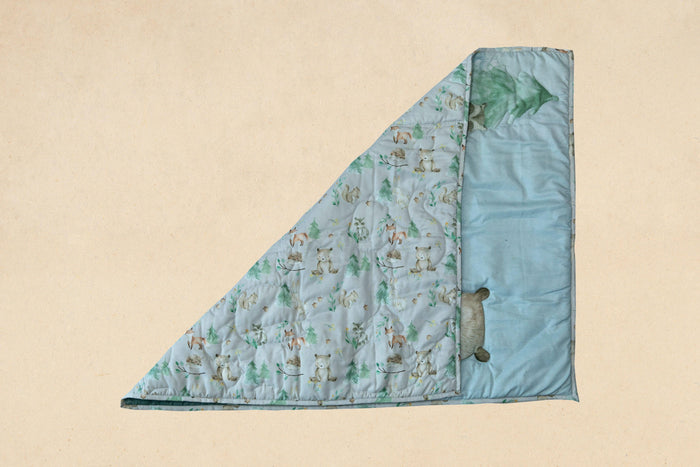 PRE ORDER | Whimsical Woods Quilt - Bombay Toy Company