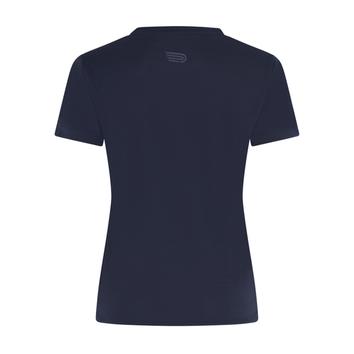Pressio Women's Sustain Short Sleeved Top in Navy AW25