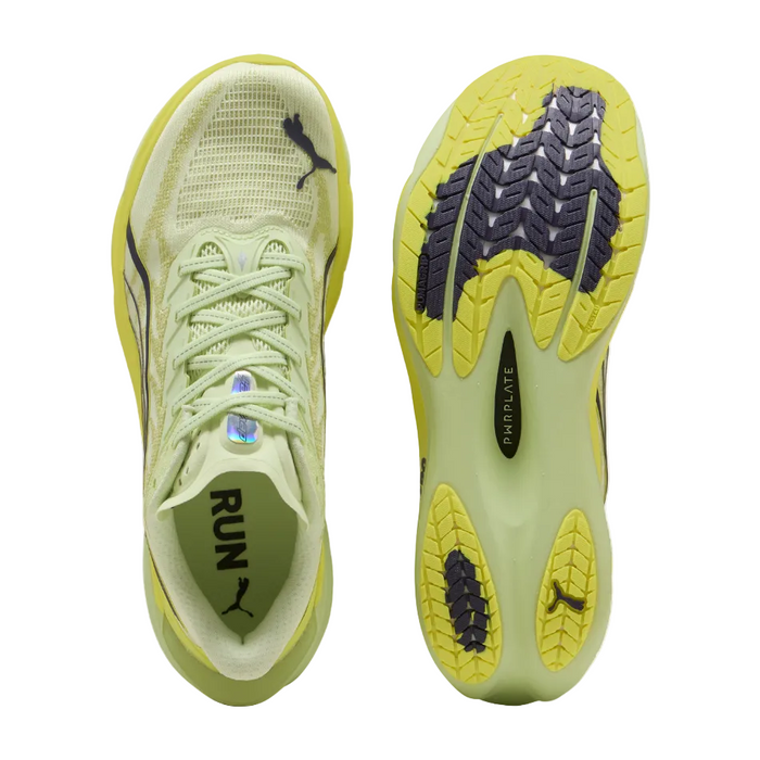 PUMA Women's Deviate NITRO 4 Running Shoes in Apple Spritz/Lux Lime SS26