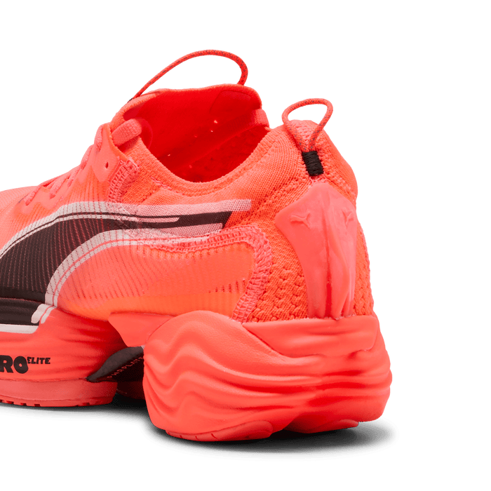 PUMA Shoes Puma Women's Deviate Nitro Elite Fast-R Running Shoes in Glowing Red/Puma White SS25 - Up and Running