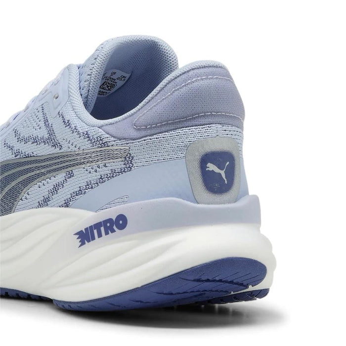PUMA Shoes Puma Women's Magnify Nitro 2 Running Shoes in Cool Weather/Blue Crystal SS25 - Up and Running