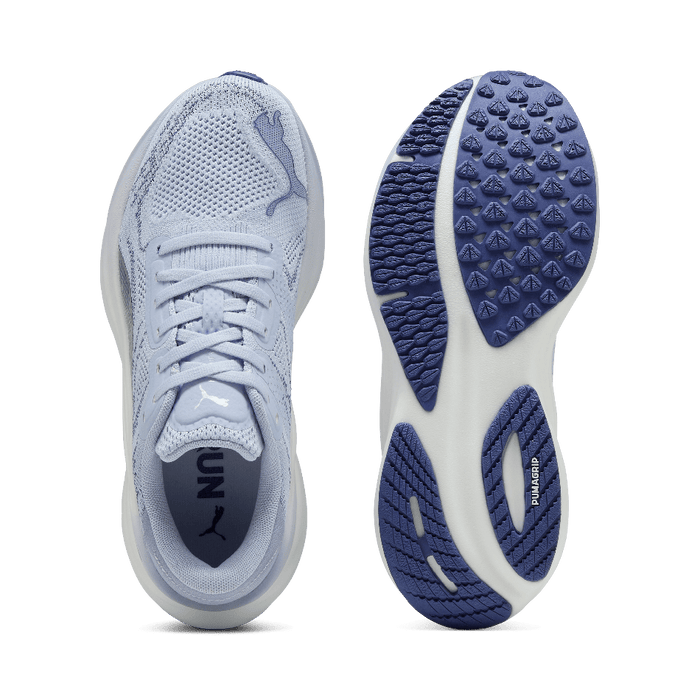 PUMA Shoes Puma Women's Magnify Nitro 2 Running Shoes in Cool Weather/Blue Crystal SS25 - Up and Running