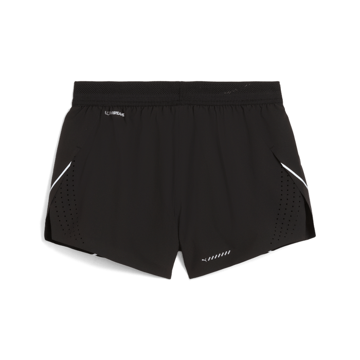PUMA Clothing Puma Women's Raceday Ultraweave 3" Split Short in Puma Black SS25 - Up and Running