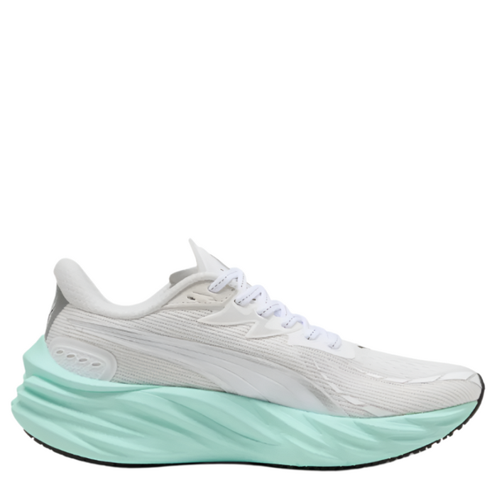 PUMA Women's Velocity NITRO 4 Running Shoes in PUMA White/Mint Melt AW25