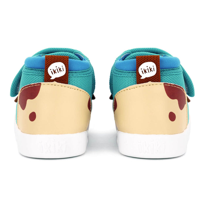 Puppy Squeaky Toddler Shoes / Teal Squeaky Shoes ikiki® Shoes