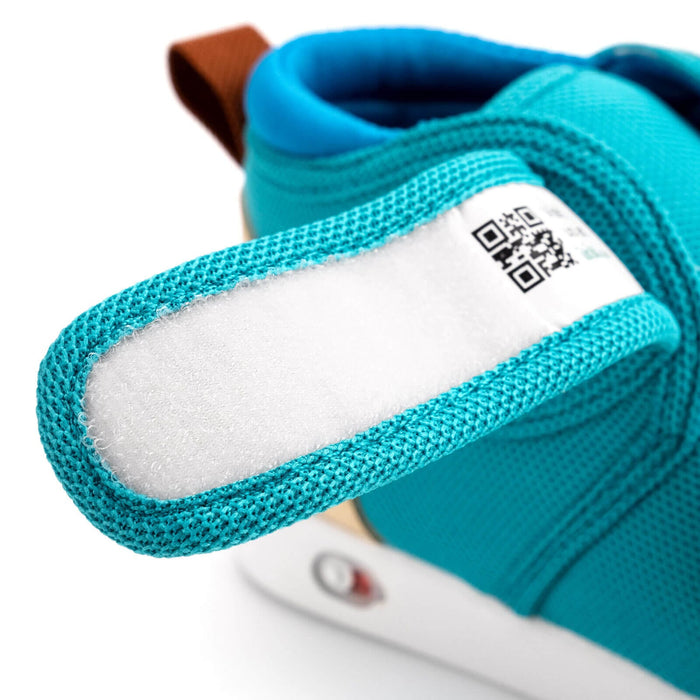 Puppy Squeaky Toddler Shoes / Teal Squeaky Shoes ikiki® Shoes
