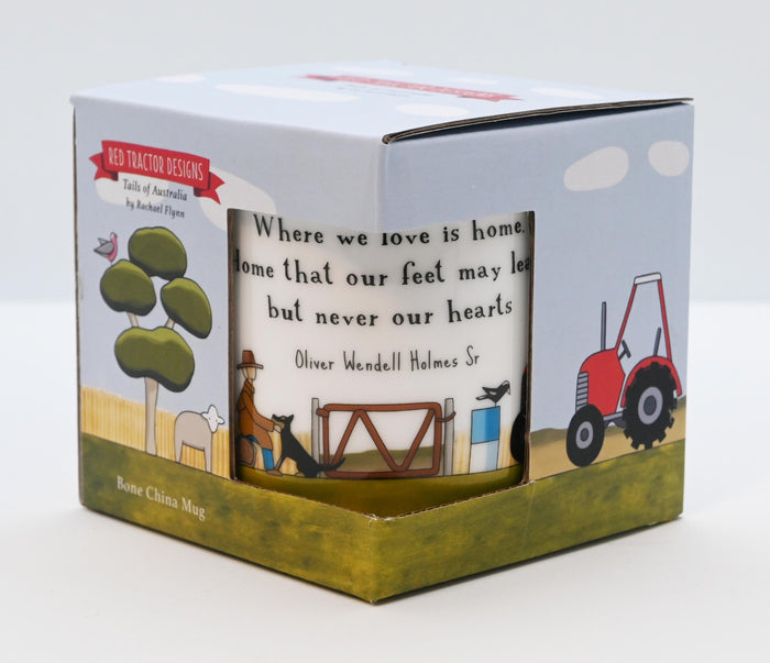 Red Tractor Designs Bone China Mug — Homing Instincts