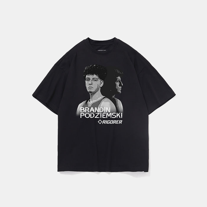Rigorer Brandin Podziemski Image T-shirt [YX-L93-1BJ]