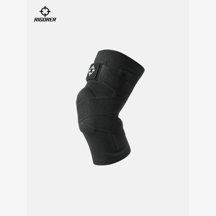 Knee Brace Cotton TPU Anti-Skid Strip Double Support Bars Silicone Pad - Rigorer Official Flagship Store