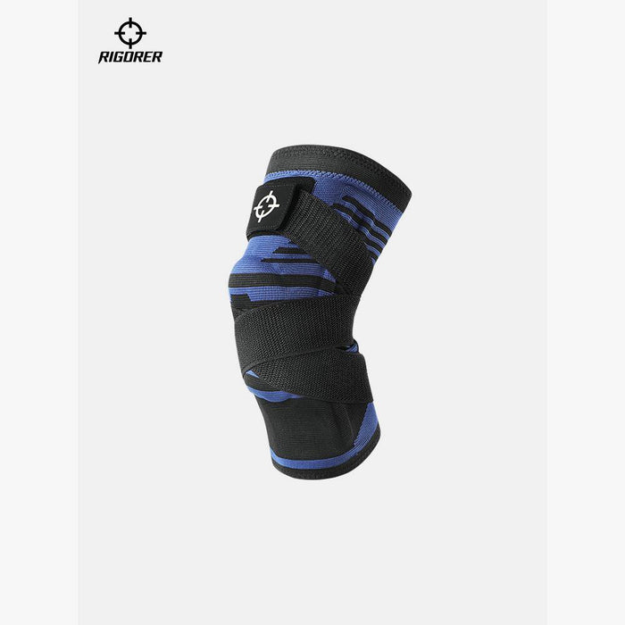 Knee Brace Cotton TPU Anti-Skid Strip Double Support Bars Silicone Pad - Rigorer Official Flagship Store