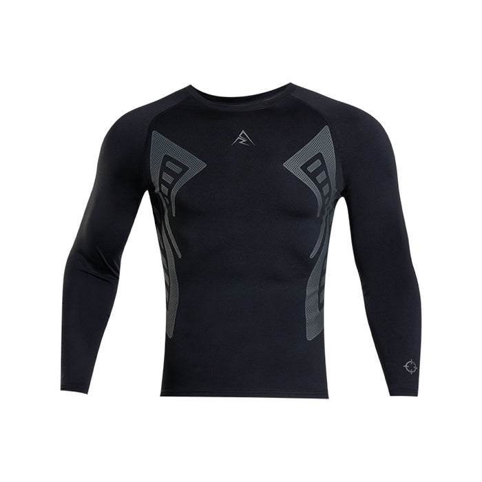 Rigorer Long Sleeves Compression Shirt With AR Logo [Z124313403]