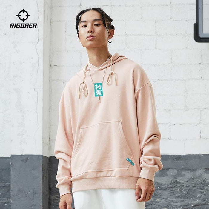 Men's Gym Active Long Sleeve Hoodie Casual Hooded Sweatshirts - Rigorer Official Flagship Store