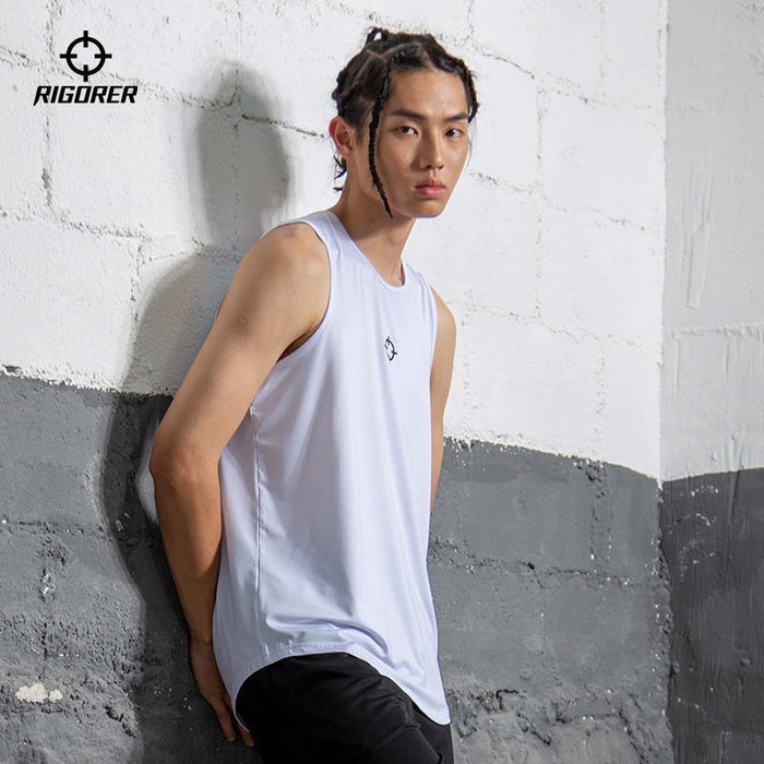 Mens Sports Reversible Basketball Jersey Quick Dry Fitness Gym Singlets Sleeveless Shirts - Rigorer Official Flagship Store