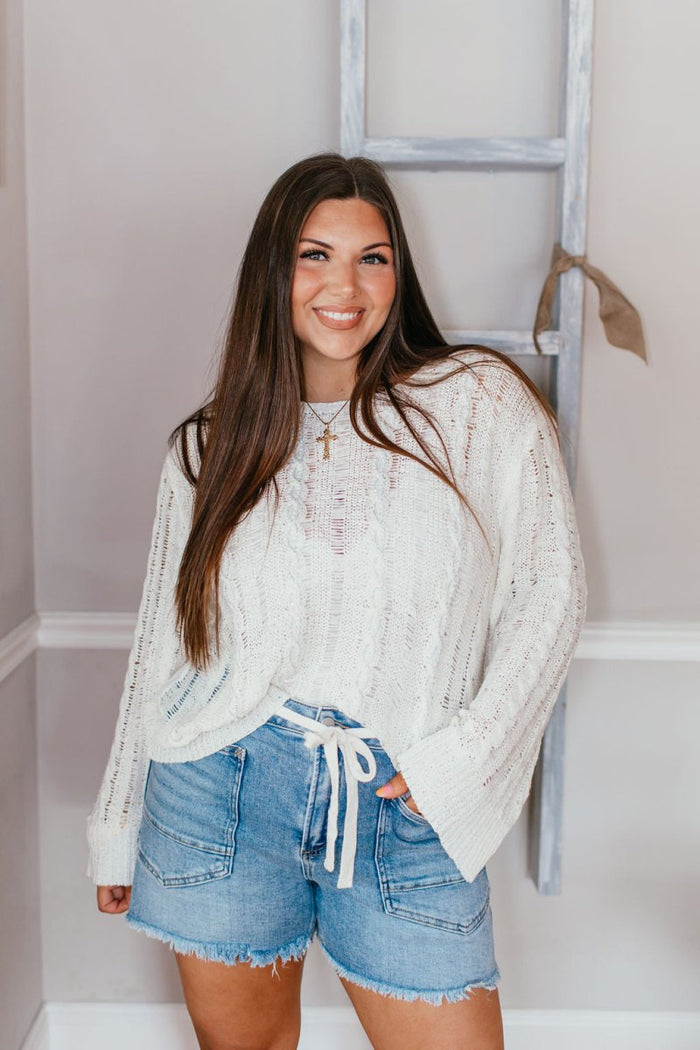 Risen Frequent Flyer Drawstring Shorts - Reg & Curvy - Macoma Boutique180 Shorts