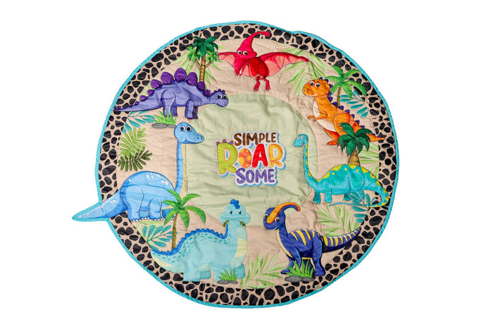 Round Dino Playmat