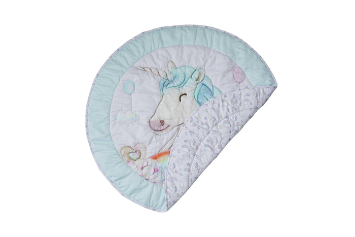 Round Unicorn Playmat - Bombay Toy Company