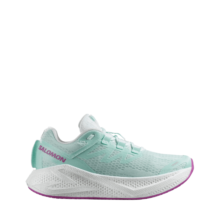 Salomon Shoes Salomon Women's Aeroglide 3 Running Shoes in Bay/White/Willowherb SS25 - Up and Running