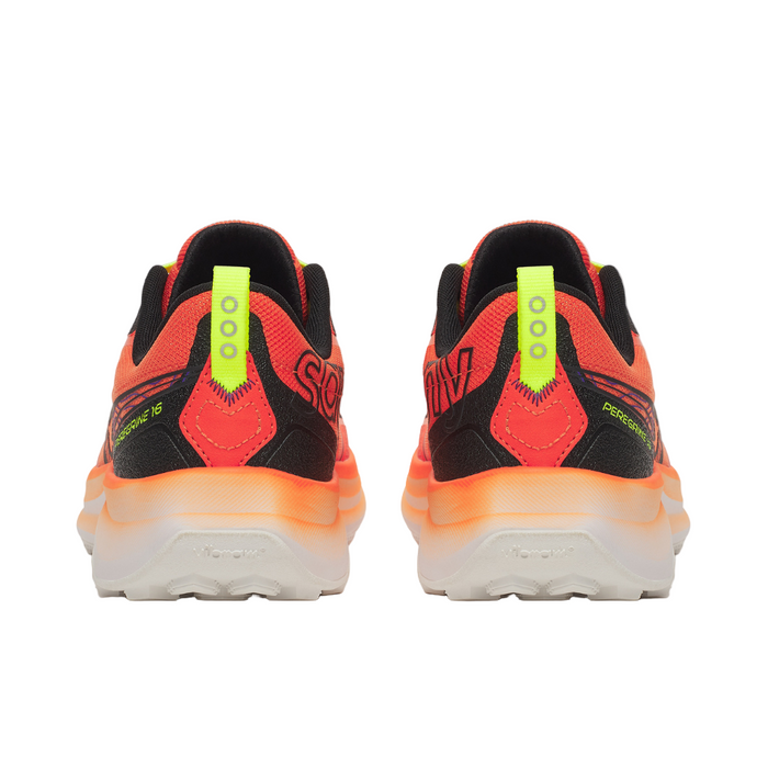 Saucony Men's Peregrine 16 Trail Running Shoes in Fire/Black SS26