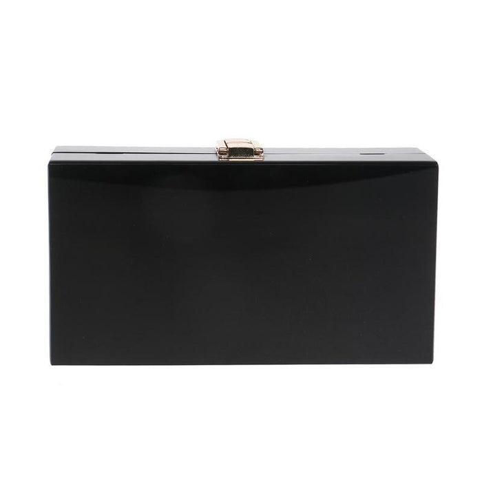 sd-hk Women Summer unqique acrylic geometric lattice small patry Clutch lady evening bag PU Bag S&D