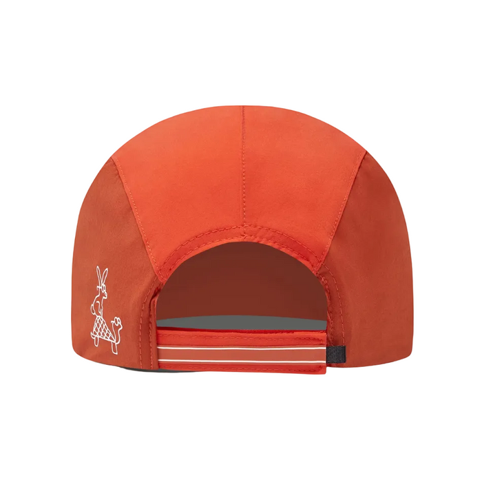 Sealskinz Unisex Runham Ultra Lightweight Quick Dry Foldable Running Cap in Orange SS26