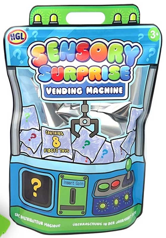 SENSORY SUPRISES VENDING MACHINE MYSTERY BAG BLUE ASSORTED