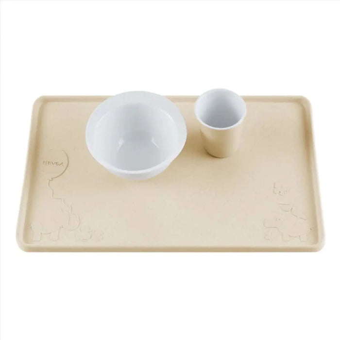 Set de table en caoutchouc naturel HEVEA - Sable