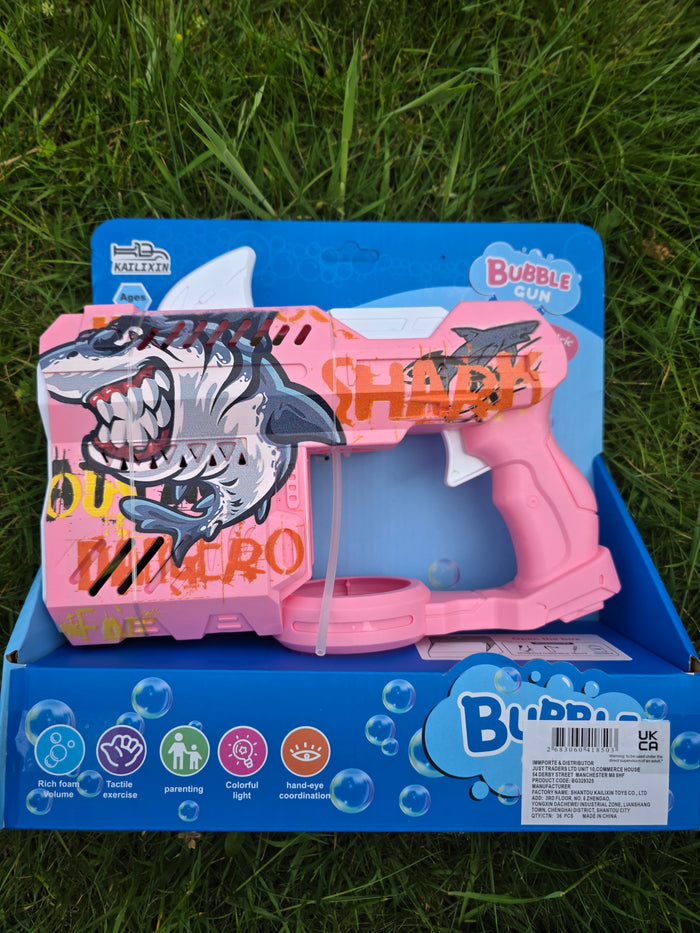 Shark double headed bubble gun 🔫 🫧