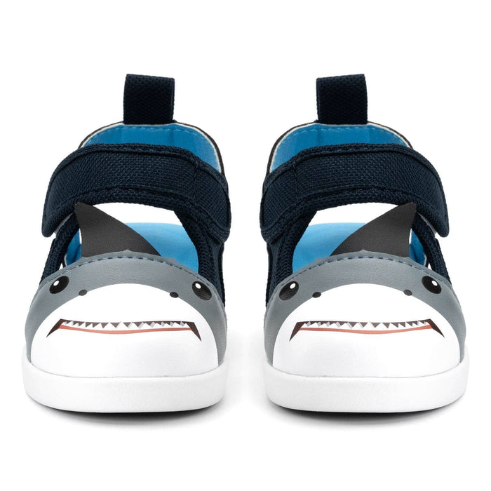Shark Squeaky Toddler Sandals | Blue Squeaky Sandals ikiki® Shoes