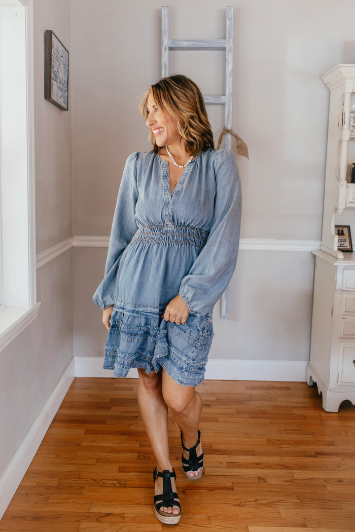 Smocked Sweetheart Dress