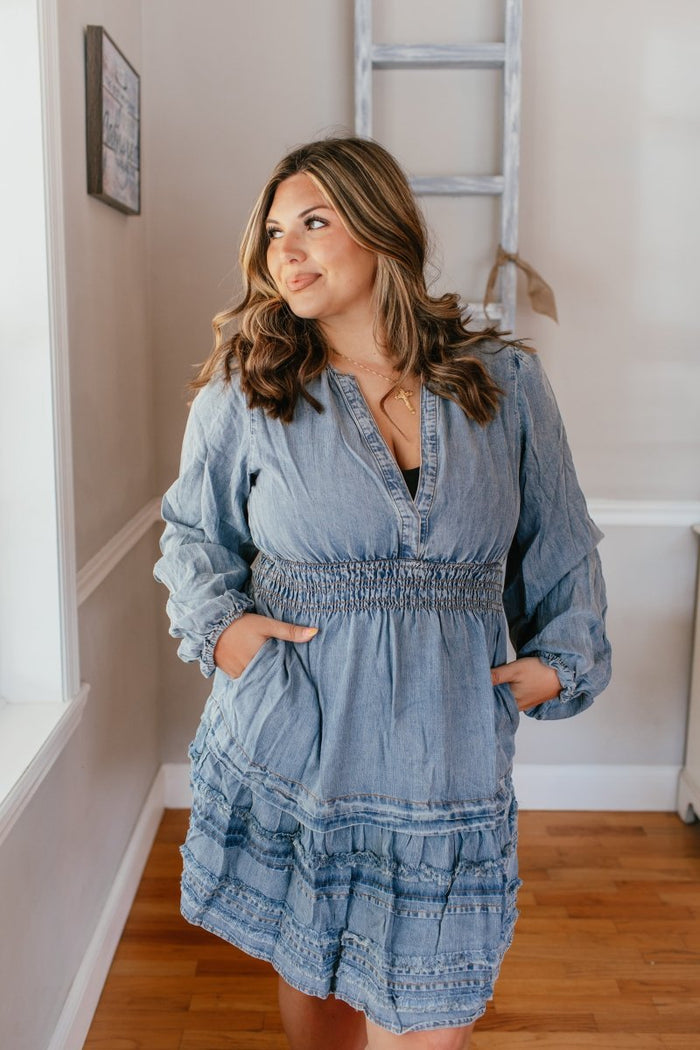 Smocked Sweetheart Dress - Macoma Boutique250 Dresses