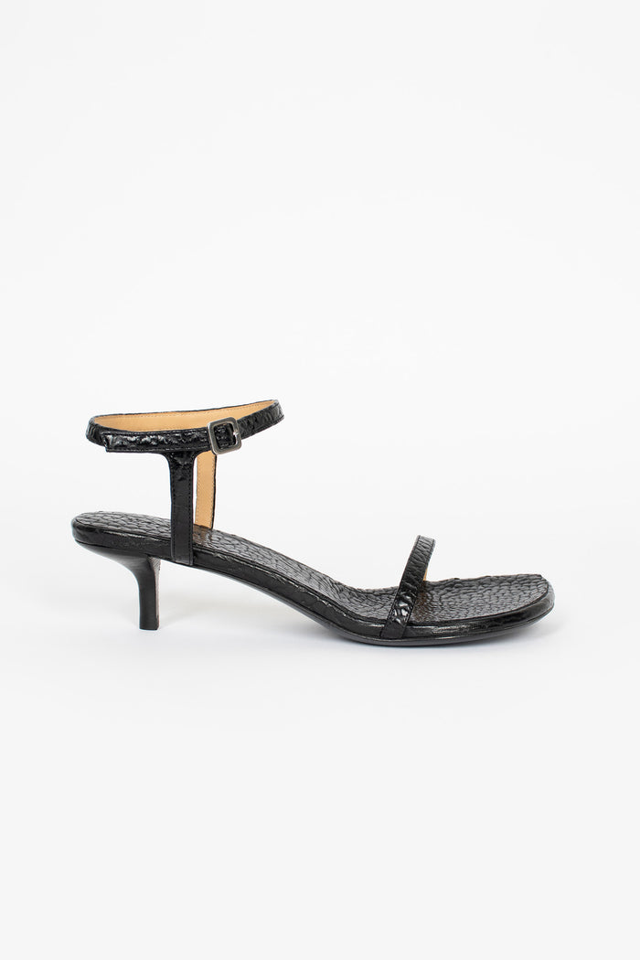 Sottiletta Heeled Sandal Black