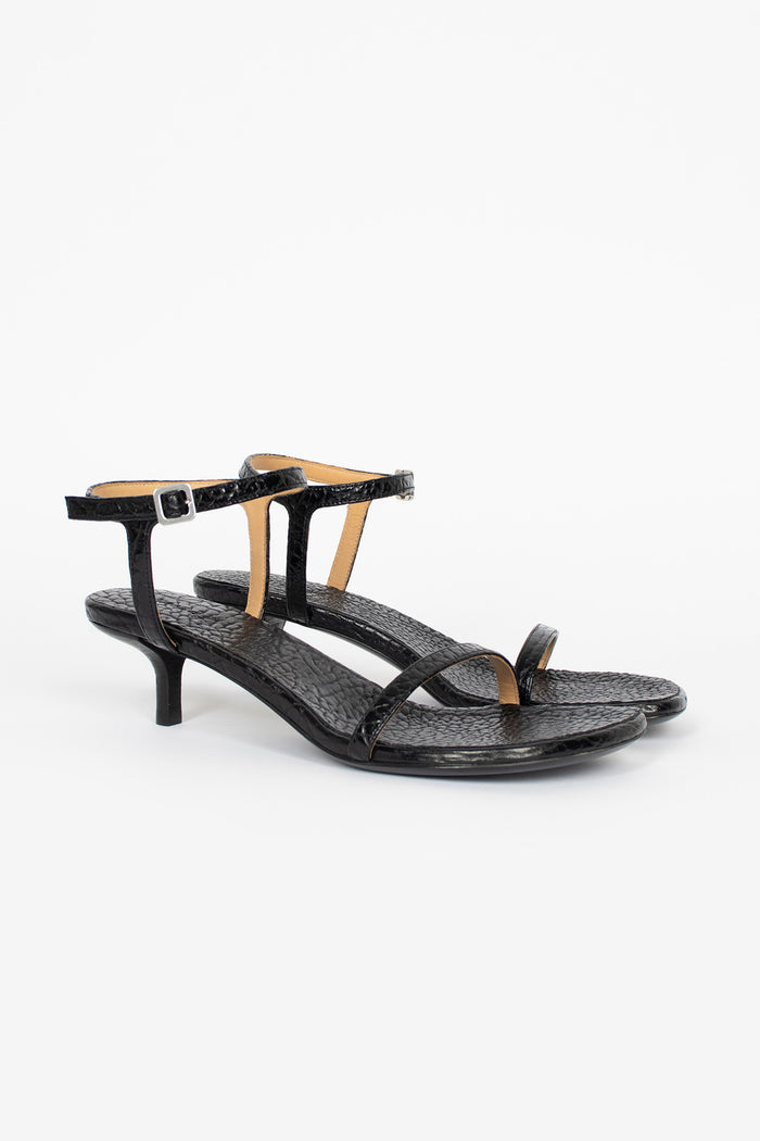 Sottiletta Heeled Sandal Black