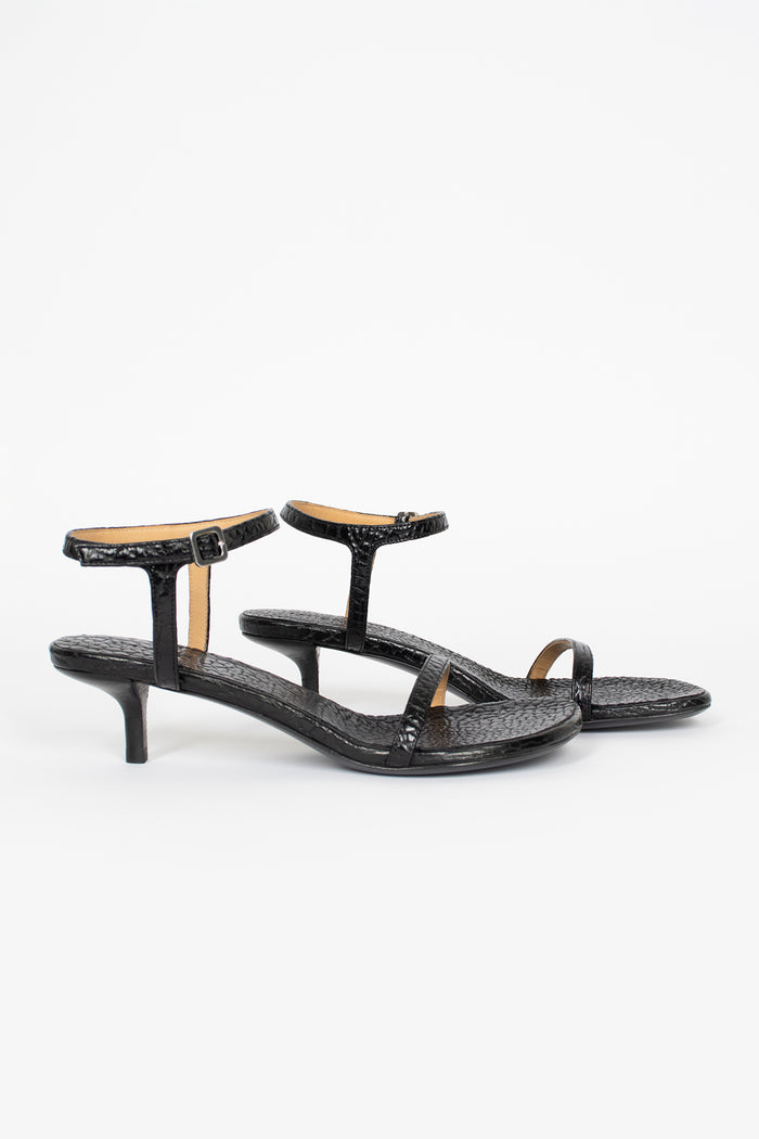 Sottiletta Heeled Sandal Black