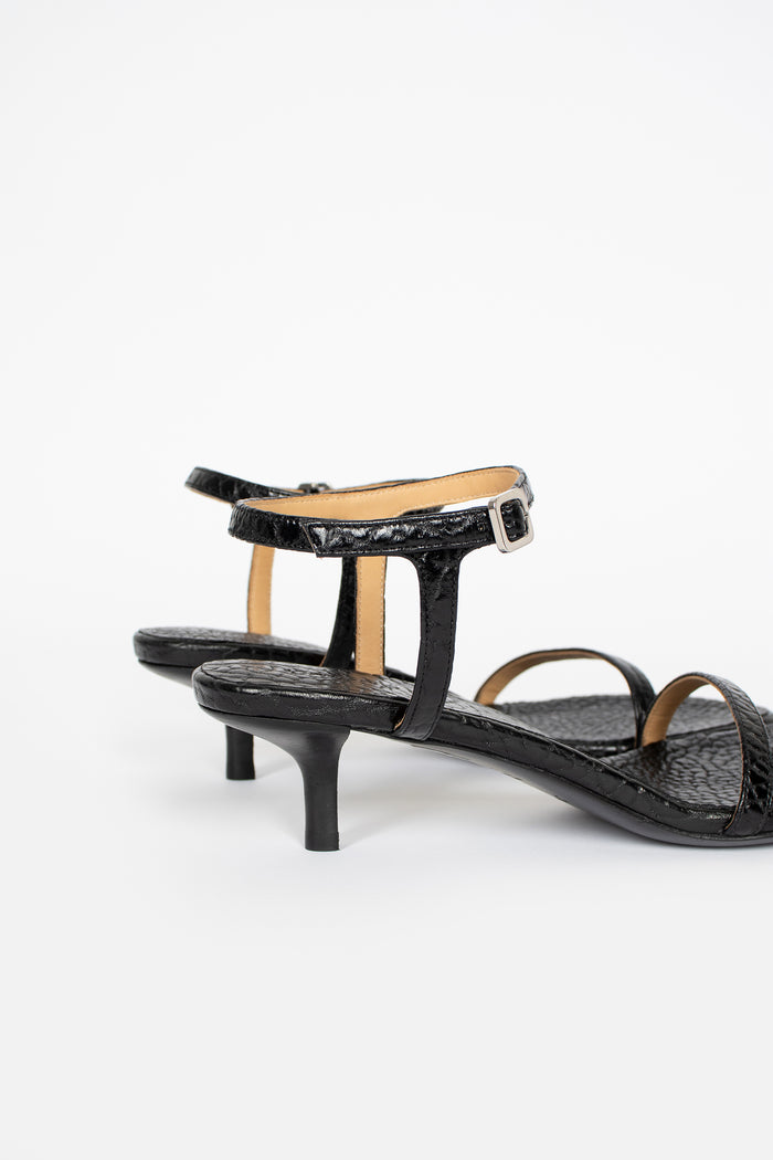 Sottiletta Heeled Sandal Black