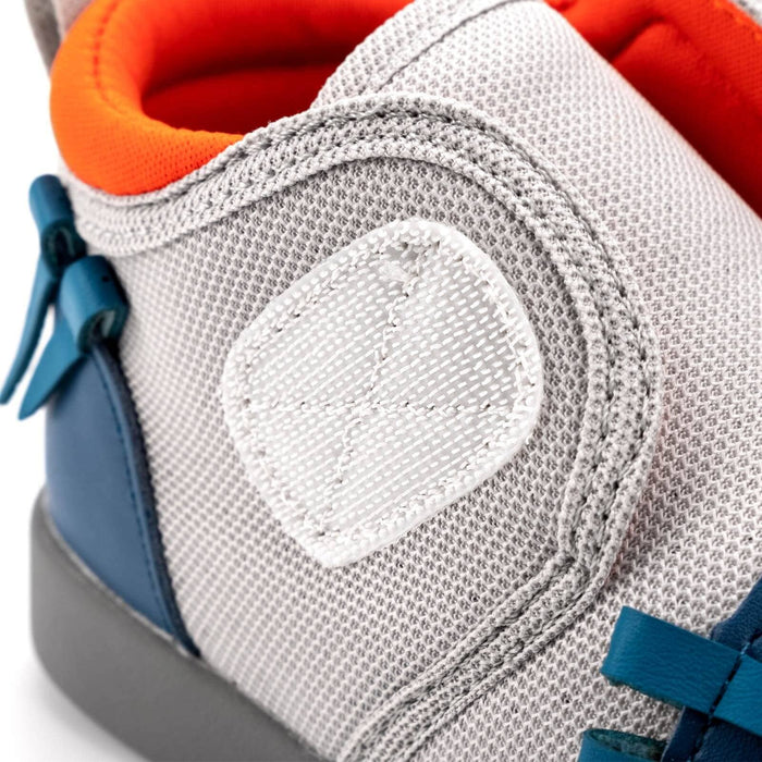 Spider Squeaky Toddler Shoes | Blue/Gray Squeaky Shoes ikiki® Shoes