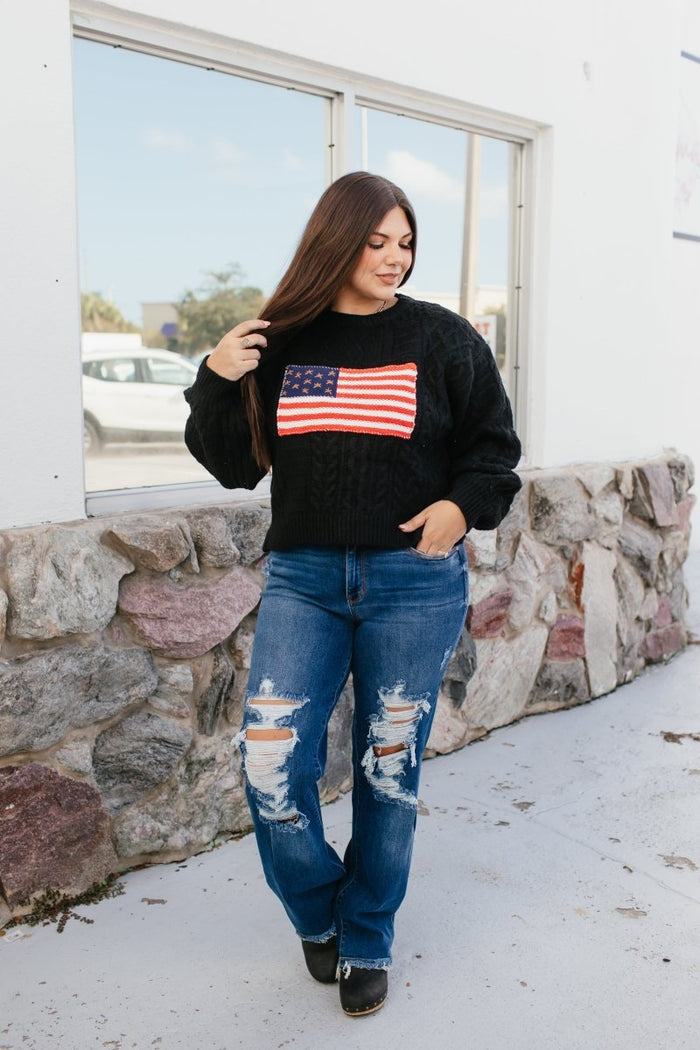 Star - Spangled Sweater - Macoma Boutique130 Sweaters