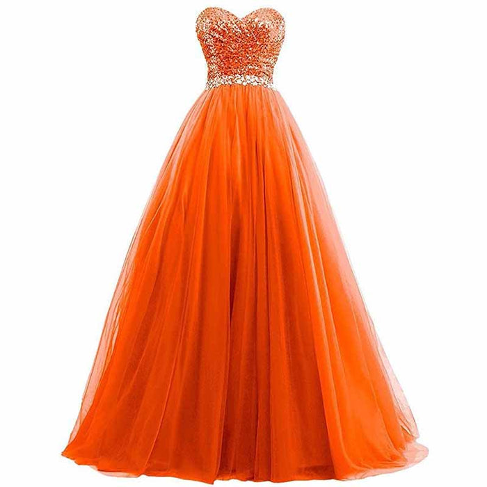 Strapless Satin Ball Gown Wedding Dresses for Bride Prom Dress Long A line Formal Gowns
