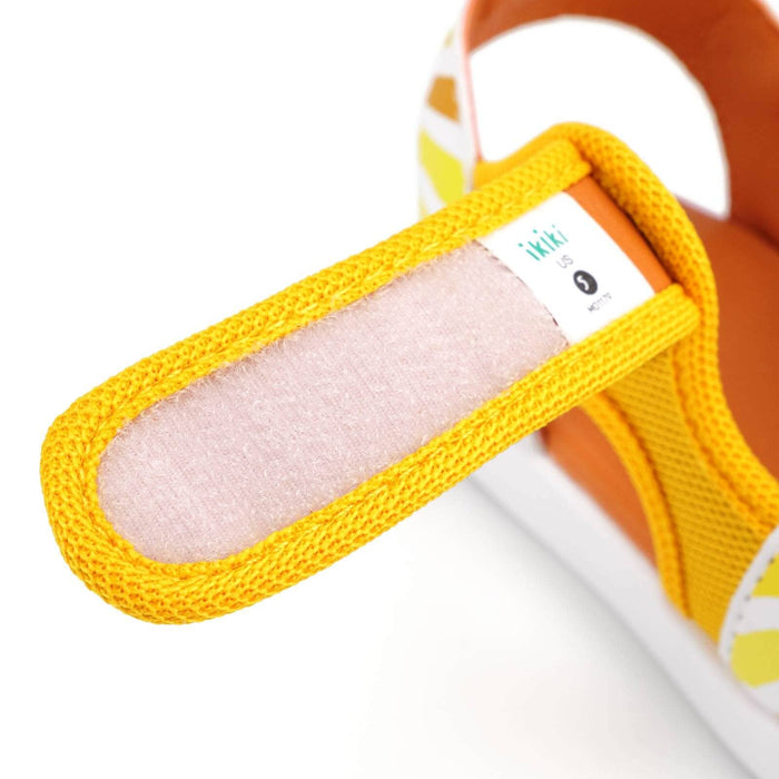 Sunshine Squeaky Toddler Sandals | Yellow Squeaky Sandals ikiki® Shoes
