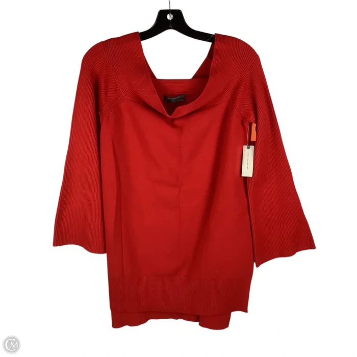 Sweater By Anthropologie In Red, Size: M