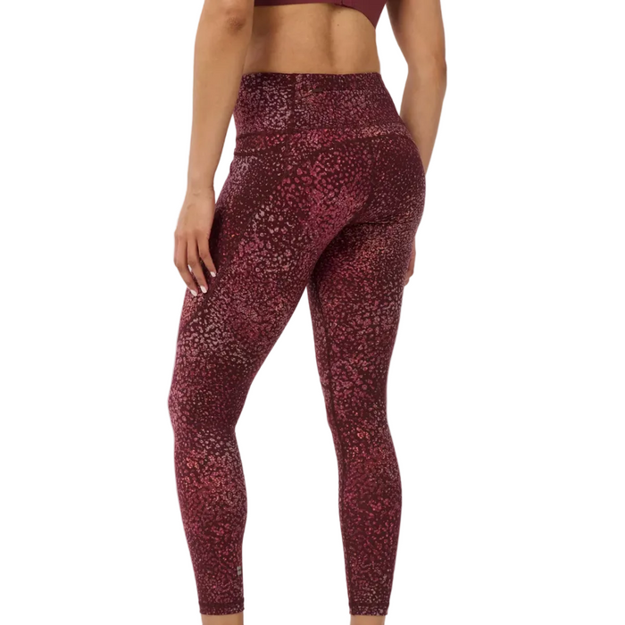 Sweaty Betty Power 7/8 Workout Leggings in Red Dot Terrain Print SS26