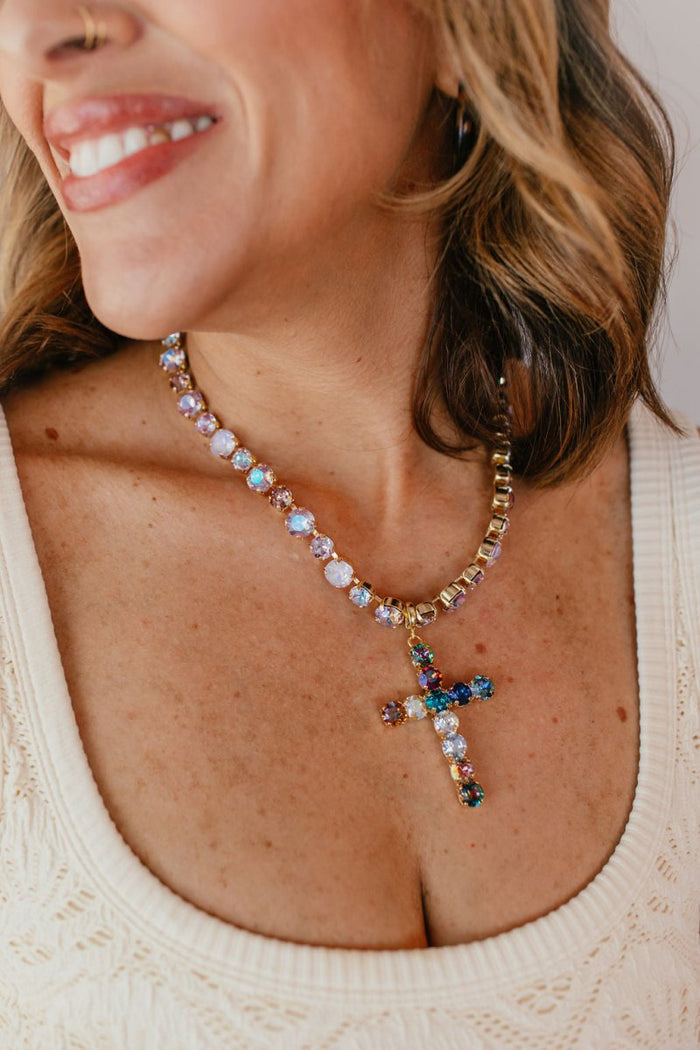 Sweet As Can Be Necklace In Blue - Macoma Boutique310 Accessories/Jewelry