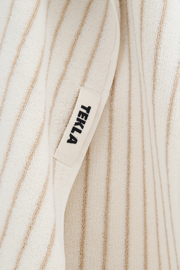 Terry Hand Towel Sienna Stripe