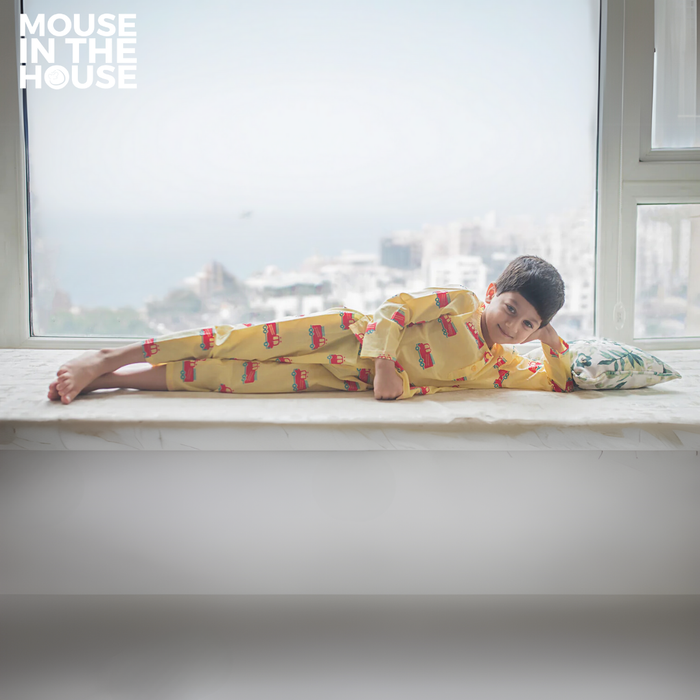 The Fighter Fire truck- Unisex Nightdress