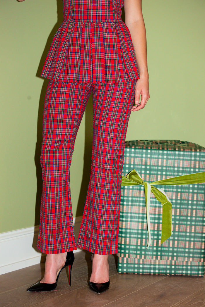 The Manor Pant - Royal Stewart Tartan