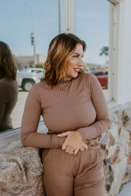 The Perfect Pair Ribbed Top - Reg & Curvy - Macoma Boutique120 Long Sleeve