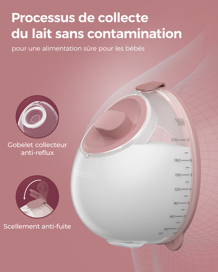Tire-lait portable V1 Pro de qualité hospitalière