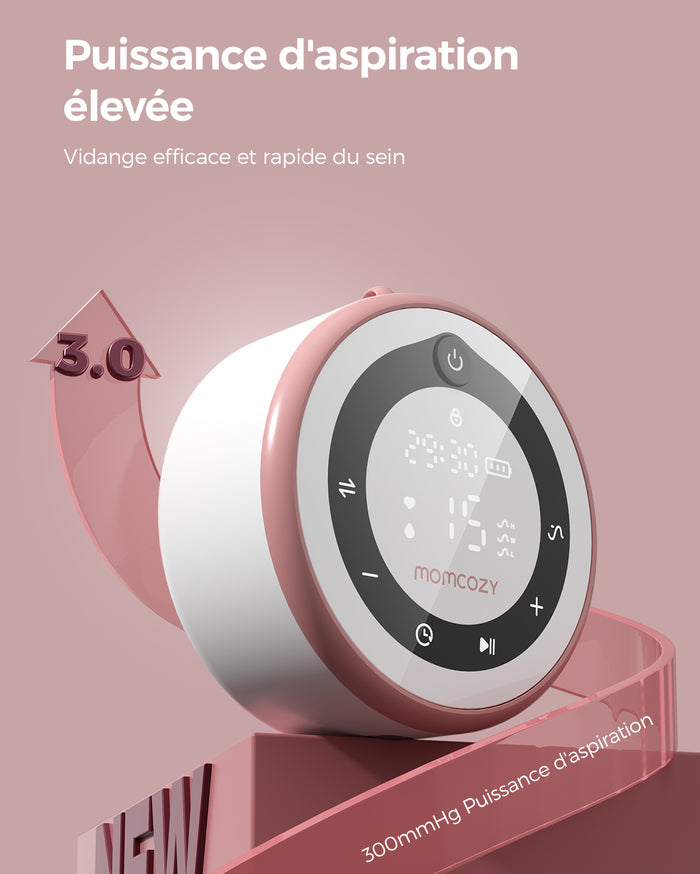 Tire-lait portable V1 Pro de qualité hospitalière