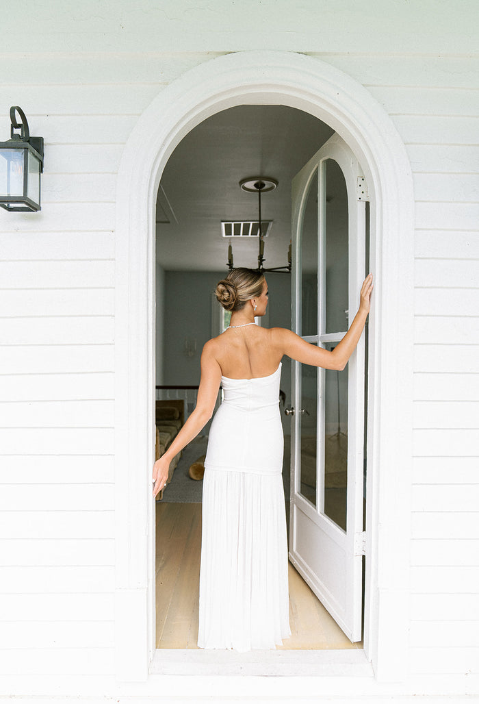 To Have & To Hold Maxi Dress - White